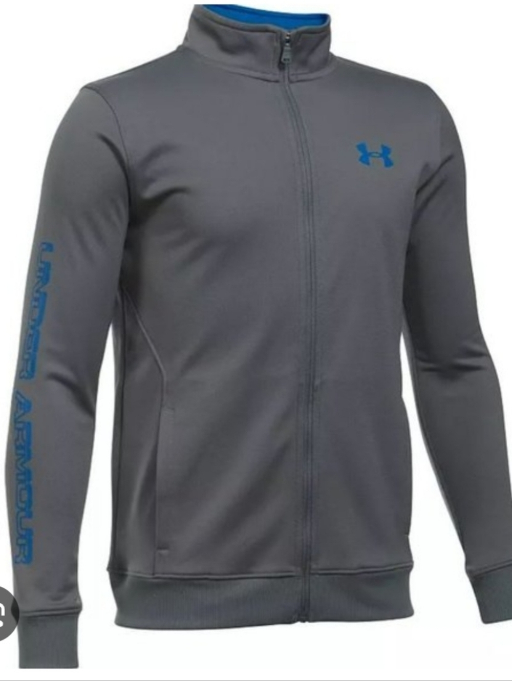 Under Armour Boys Zip-Up Jacket, Size Youth Large